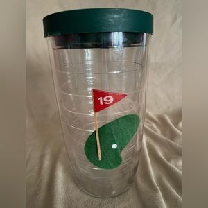 Tervis Tumbler Golf Putting Green Hole 1 16 oz with green lid